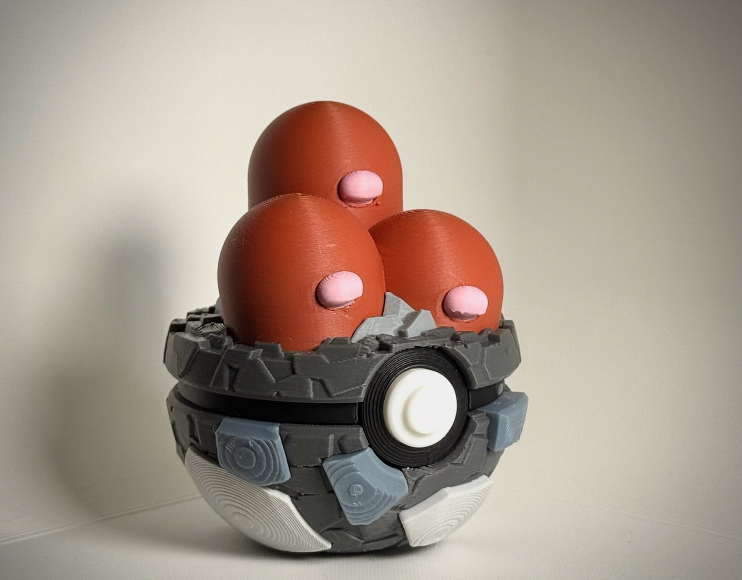 #0051 Dugtrio Character Ball