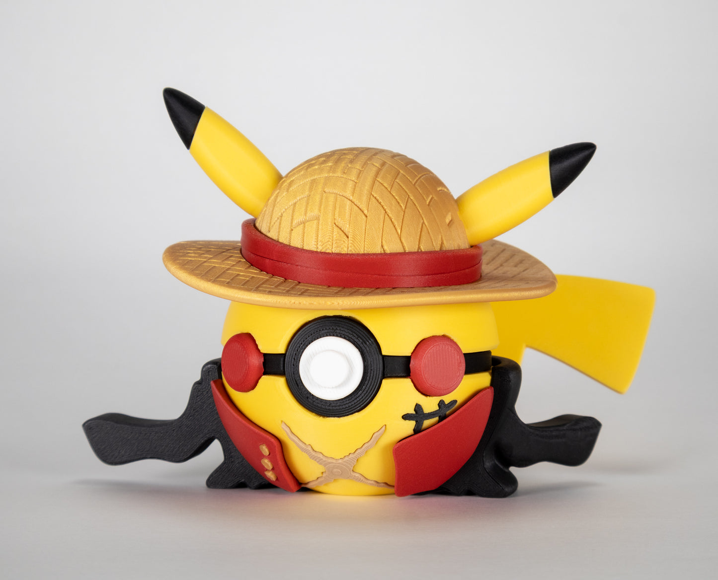 #0025 Luffy x Pikachu Character Ball