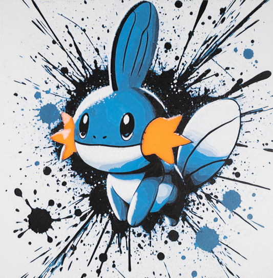 #0258 Mudkip Hueforge