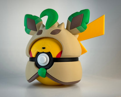 #0025 Pikachu Poncho Character Ball
