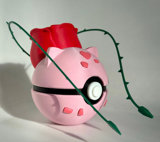 #0001 Valentines Bulbasaur Character Ball